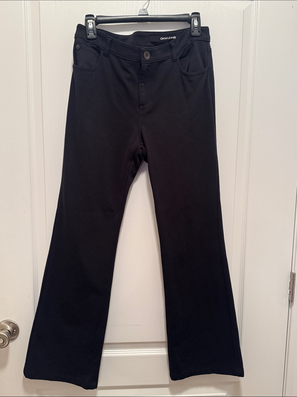DKNY Black Flare Wide-Leg Pants - Women’s Size 8
